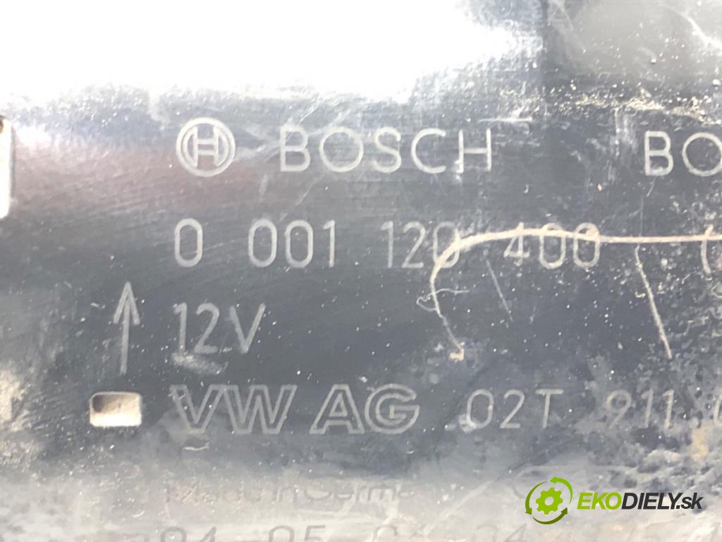 SKODA FABIA I (6Y2) 1999 - 2008    1.4 16V 55 kW [75 KM] benzyna 1999 - 2008  Štartér 0001120400 (Štartér)