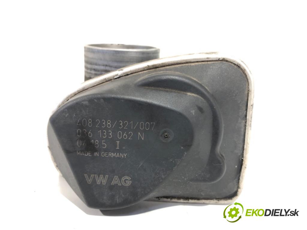 SKODA FABIA I (6Y2) 1999 - 2008    1.4 16V 55 kW [75 KM] benzyna 1999 - 2008  Škrtiaca klapka 036133062N (Škrtiaca klapka)