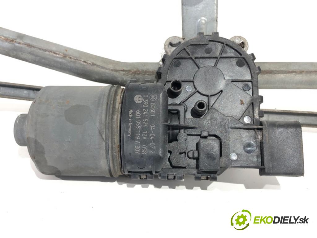 SKODA FABIA I (6Y2) 1999 - 2008    1.4 16V 55 kW [75 KM] benzyna 1999 - 2008  Mechanizmus stieračov predný 6Q1955119A (Motorček stieračov predné)