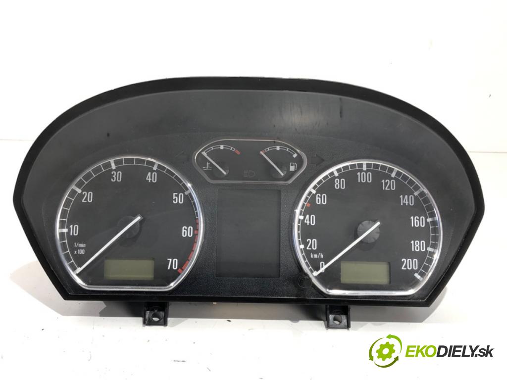 SKODA FABIA I (6Y2) 1999 - 2008    1.4 16V 55 kW [75 KM] benzyna 1999 - 2008  Prístrojovka 6Y0920860L (Prístrojová doska, displej)
