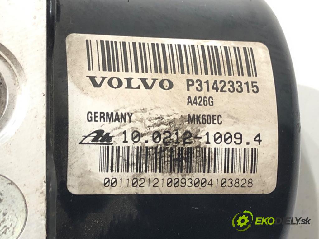 VOLVO V40 liftback (525, 526) 2012 - 2022    D4 140 kW [190 KM] olej napędowy 2014 - 2022  Pumpa ABS P31423315 (Pumpa ABS)