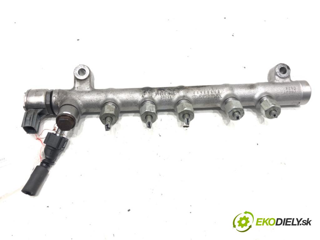 VOLVO V40 liftback (525, 526) 2012 - 2022    D4 140 kW [190 KM] olej napędowy 2014 - 2022  Lišta vstrekovacia 31303612 (Vstrekovacia lišta)