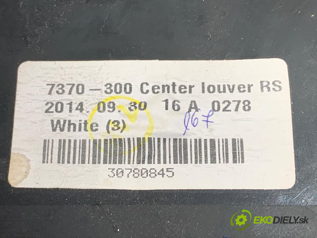 VOLVO V40 liftback (525, 526) 2012 - 2022    D4 140 kW [190 KM] olej napędowy 2014 - 2022  Mriežky kúrenia stredna 7370-300 (Mriežka kúrenia (fukár))