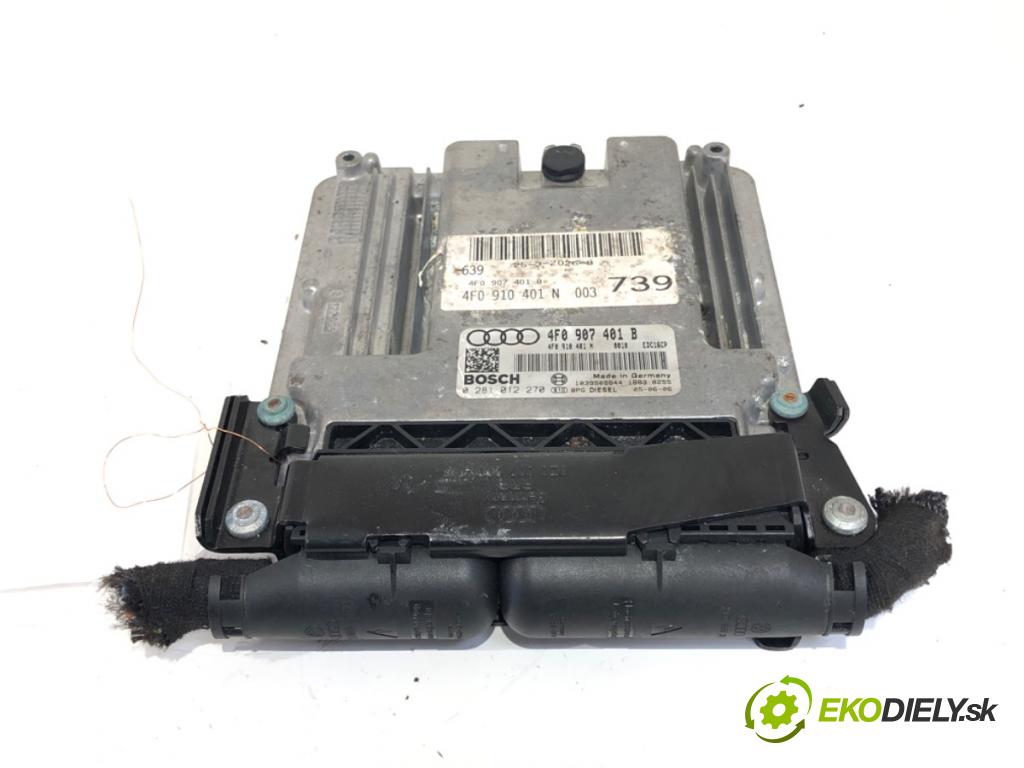 AUDI A6 C6 Avant (4F5) 2004 - 2011    3.0 TDI quattro 165 kW [225 KM] olej napędowy 2005 - 2006  riadiaca jednotka Motor 4F0987401B (Riadiaca jednotka)