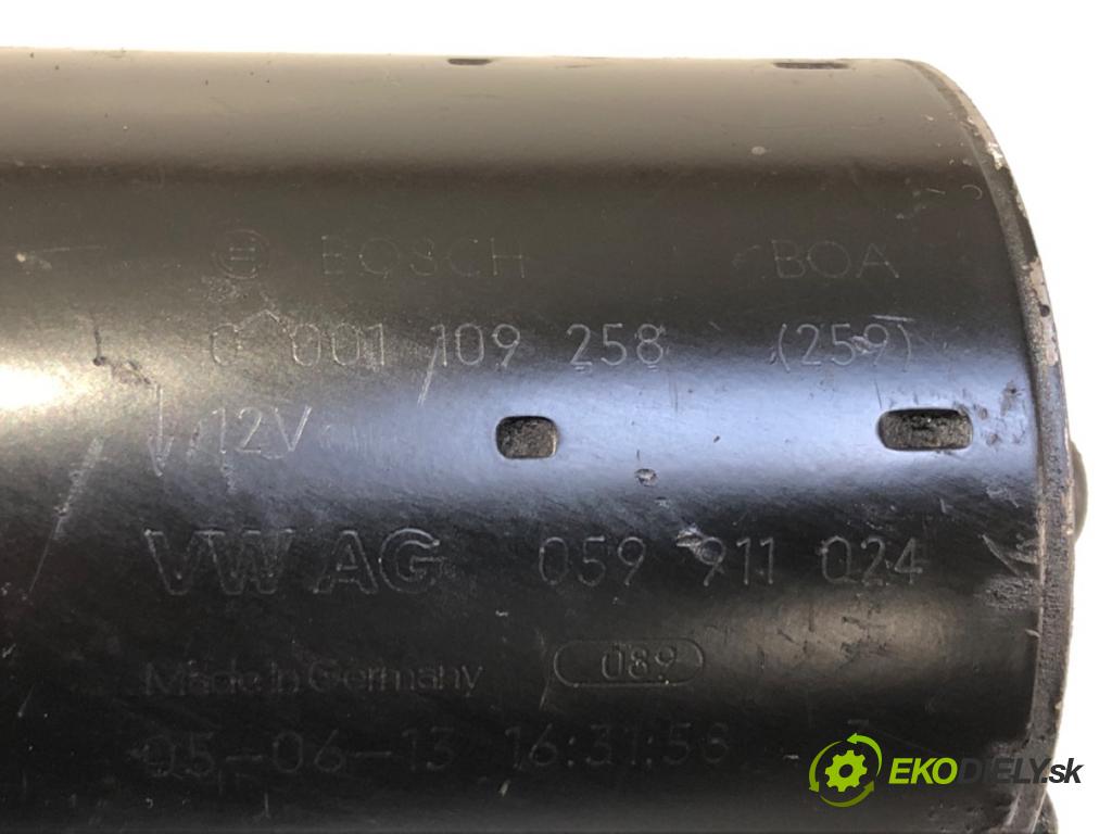 AUDI A6 C6 Avant (4F5) 2004 - 2011    3.0 TDI quattro 165 kW [225 KM] olej napędowy 2005 - 2006  Štartér 059911024 (Štartér)