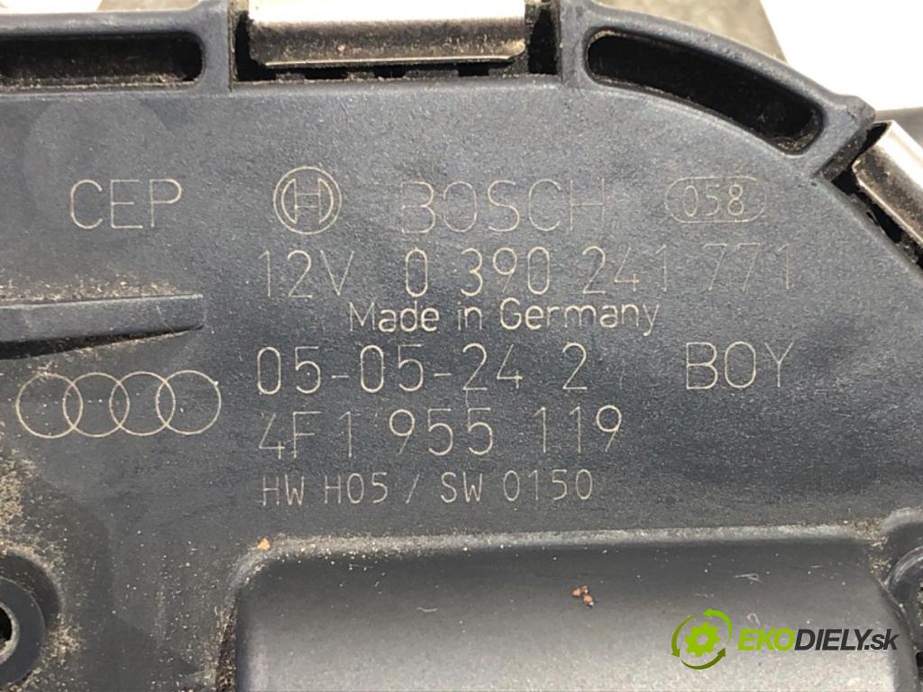 AUDI A6 C6 Avant (4F5) 2004 - 2011    3.0 TDI quattro 165 kW [225 KM] olej napędowy 2005 - 2006  Mechanizmus stieračov predný 4F1955119 (Motorček stieračov predné)