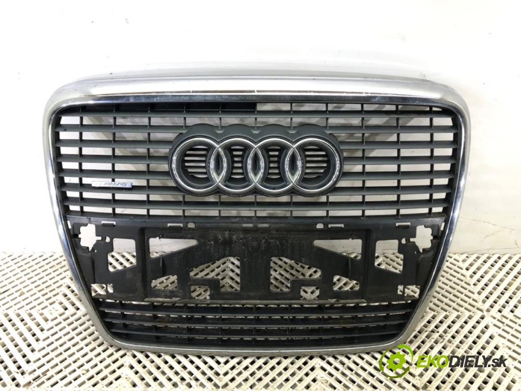 AUDI A6 C6 Avant (4F5) 2004 - 2011    3.0 TDI quattro 165 kW [225 KM] olej napędowy 2005 - 2006  Mriežka maska 4F0853651 (Mriežka predná (maska chladiča))