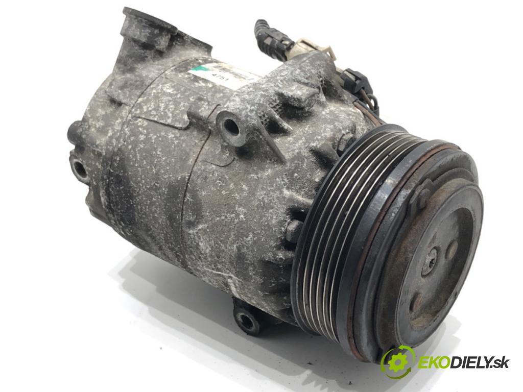 OPEL ASTRA H (A04) 2004 - 2014    1.7 CDTI (L48) 59 kW [80 KM] olej napędowy 2004 - 2010  Kompresor klimatizácie 13124751 (Kompresor klimatizácie)