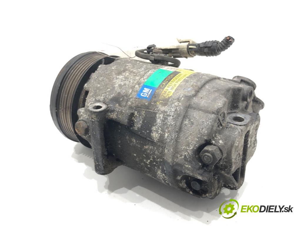 OPEL ASTRA H (A04) 2004 - 2014    1.7 CDTI (L48) 59 kW [80 KM] olej napędowy 2004 - 2010  Kompresor klimatizácie 13124751 (Kompresor klimatizácie)