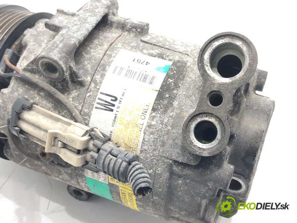 OPEL ASTRA H (A04) 2004 - 2014    1.7 CDTI (L48) 59 kW [80 KM] olej napędowy 2004 - 2010  Kompresor klimatizácie 13124751 (Kompresor klimatizácie)