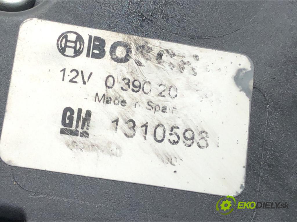 OPEL ASTRA H (A04) 2004 - 2014    1.7 CDTI (L48) 59 kW [80 KM] olej napędowy 2004 - 2010  motor stěračů zadní část 1310598