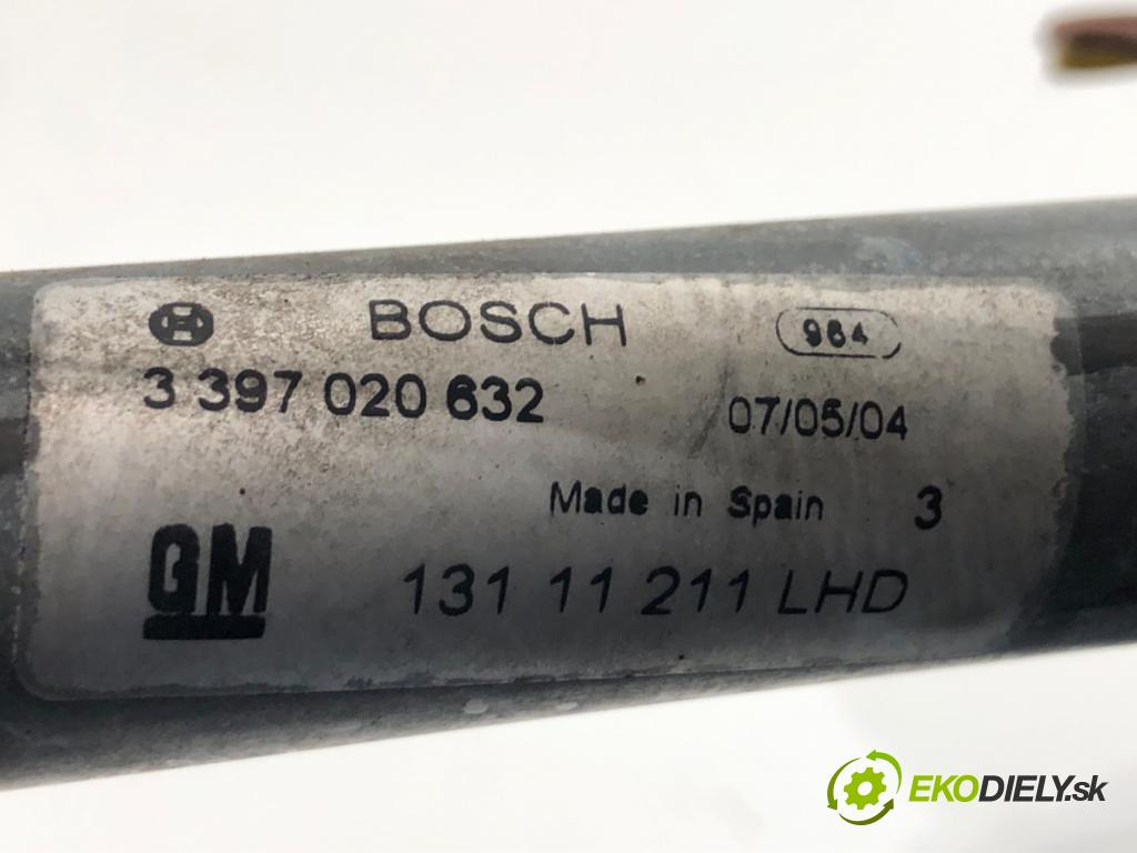 OPEL ASTRA H (A04) 2004 - 2014    1.7 CDTI (L48) 59 kW [80 KM] olej napędowy 2004 - 2010  Mechanizmus stieračov predný 0390241538 (Motorček stieračov predné)