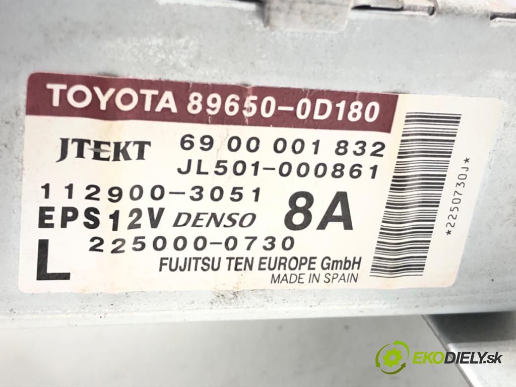 TOYOTA YARIS (_P9_) 2005 - 2014    1.33 VVT-i (NSP90_) 74 kW [100 KM] benzyna 2008 - 2011  Modul servočerpadlo 89650-0D180 (Ostatné)