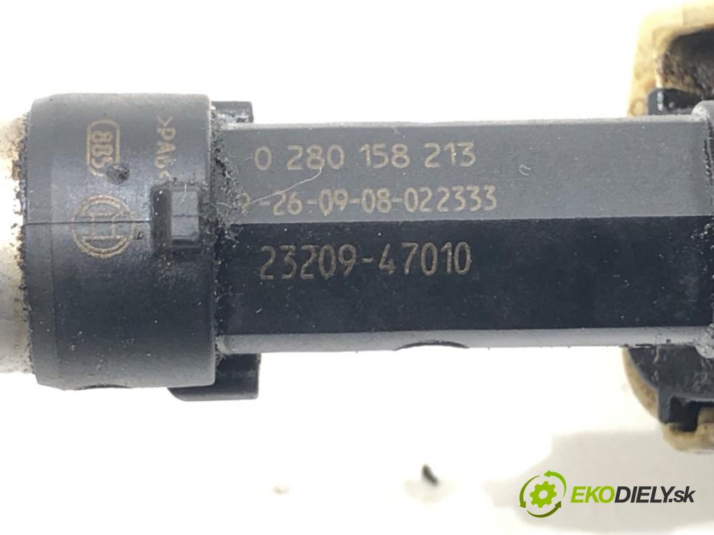 TOYOTA YARIS (_P9_) 2005 - 2014    1.33 VVT-i (NSP90_) 74 kW [100 KM] benzyna 2008 - 2011  Lišta vstrekovacia 23209-47010 (Vstrekovacia lišta)