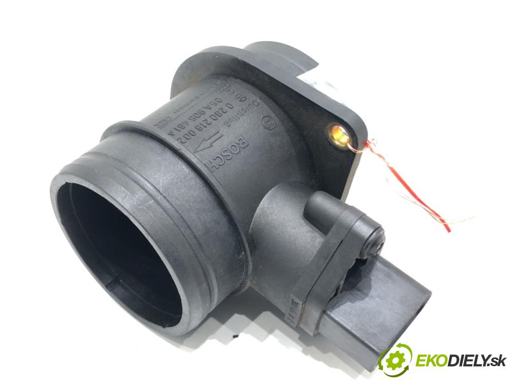 VW BORA I (1J2) 1998 - 2013    2.0 85 kW [115 KM] benzyna 1998 - 2013  Váha vzduchu 06A906461A 0280218002 (Váha vzduchu)