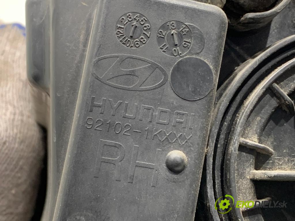 HYUNDAI ix20 (JC) 2010 - 2022    1.4 CRDi 57 kW [78 KM] olej napędowy 2011 - 2022  světlomet pravý přední část 92102-1KXXX