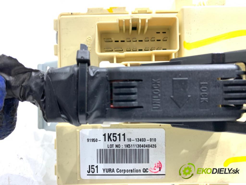 HYUNDAI ix20 (JC) 2010 - 2022    1.4 CRDi 57 kW [78 KM] olej napędowy 2011 - 2022  modul BSI 91950-1K511 (Pojistkové skříňky)