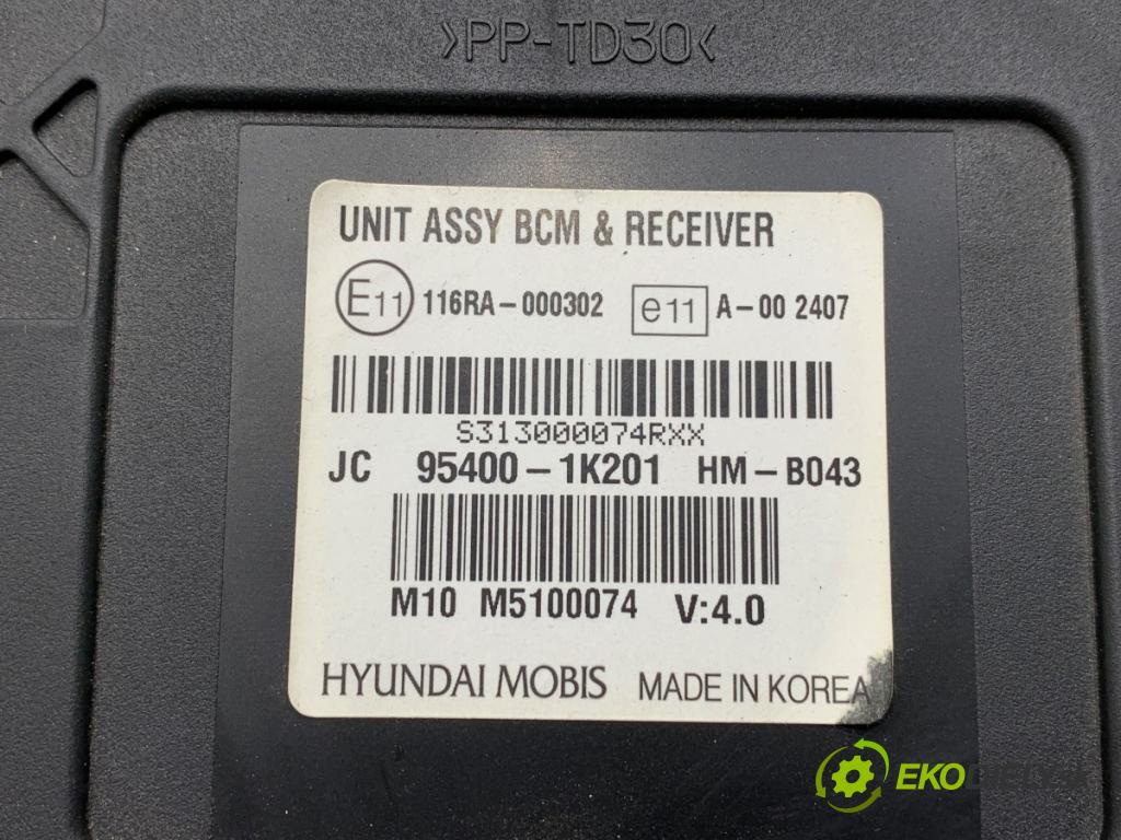 HYUNDAI ix20 (JC) 2010 - 2022    1.4 CRDi 57 kW [78 KM] olej napędowy 2011 - 2022  Modul BCM 95400-1K201 (Ostatné)