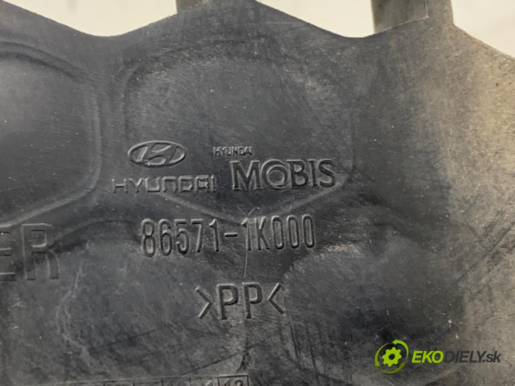 HYUNDAI ix20 (JC) 2010 - 2022    1.4 CRDi 57 kW [78 KM] olej napędowy 2011 - 2022  clona nárazníka přední část 86571-1K000