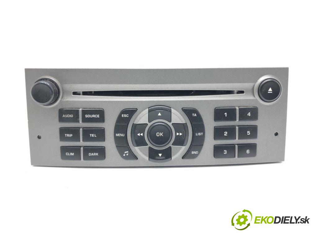 CITROEN C5 II (RC_) 2004 - 2022    1.8 16V (RC6FZB) 85 kW [116 KM] benzyna 2004 - 2005  RADIO  (Audio zariadenie)