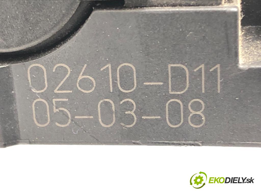CITROEN C5 II (RC_) 2004 - 2022    1.8 16V (RC6FZB) 85 kW [116 KM] benzyna 2004 - 2005  Potenciometer plynu 02610-D11 (Pedál)