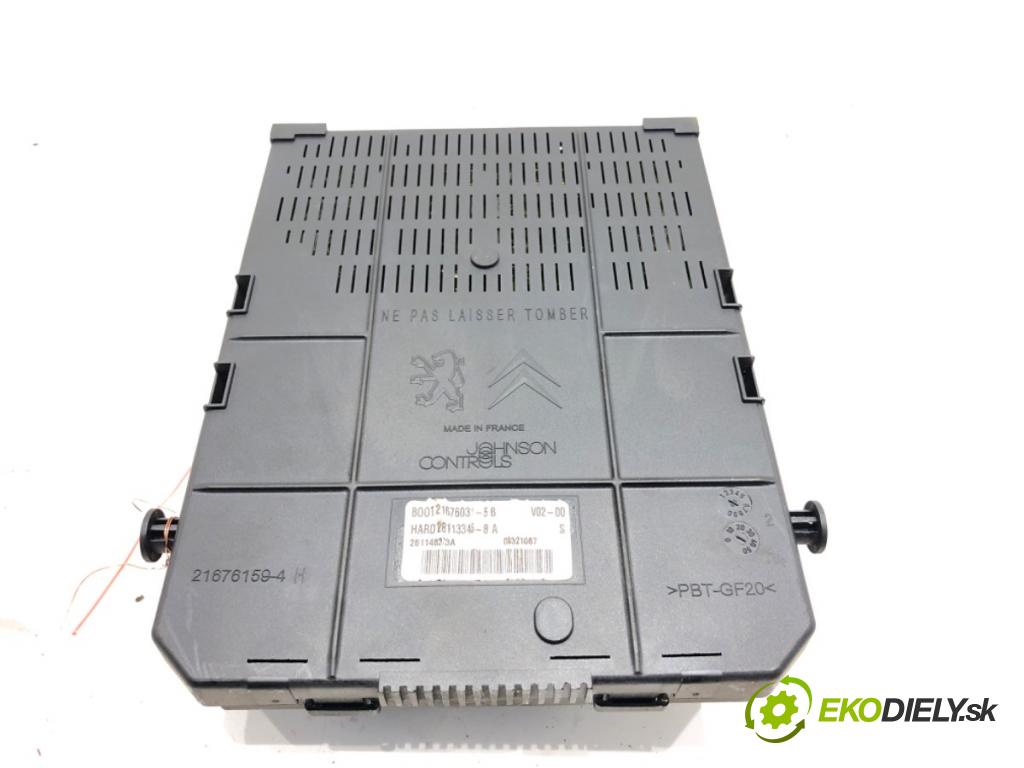 CITROEN C5 II (RC_) 2004 - 2022    1.8 16V (RC6FZB) 85 kW [116 KM] benzyna 2004 - 2005  modul BSI 9660105980 (Pojistkové skříňky)