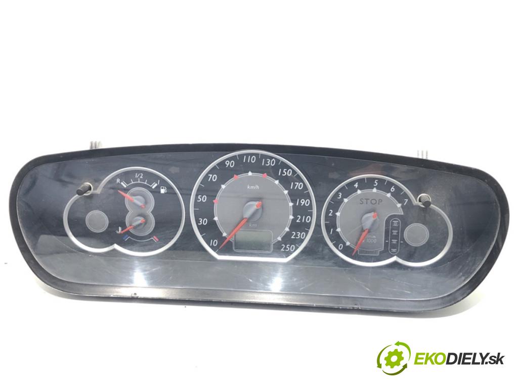 CITROEN C5 II (RC_) 2004 - 2022    1.8 16V (RC6FZB) 85 kW [116 KM] benzyna 2004 - 2005  Prístrojovka 9655608580 (Prístrojová doska, displej)