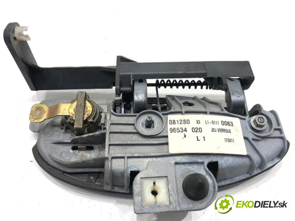 CITROEN C5 II (RC_) 2004 - 2022    1.8 16V (RC6FZB) 85 kW [116 KM] benzyna 2004 - 2005  Kľučka vonkajšia ľavy predný
