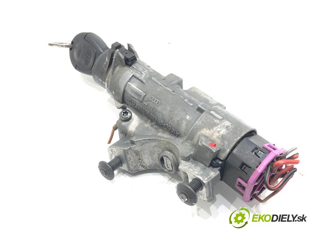 SEAT LEON (1M1) 1999 - 2006    1.9 TDI 81 kW [110 KM] olej napędowy 1999 - 2006  spinačka 4B0905851C (Spínacia skrinka a kľúč)