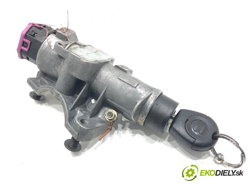 SEAT LEON (1M1) 1999 - 2006    1.9 TDI 81 kW [110 KM] olej napędowy 1999 - 2006  spinačka 4B0905851C (Spínacia skrinka a kľúč)