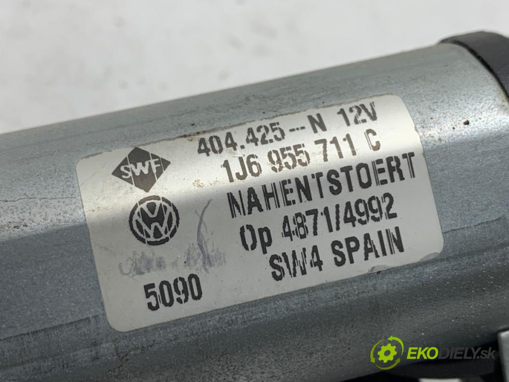 SEAT LEON (1M1) 1999 - 2006    1.9 TDI 81 kW [110 KM] olej napędowy 1999 - 2006  motor stěračů zadní část 1J6955711C