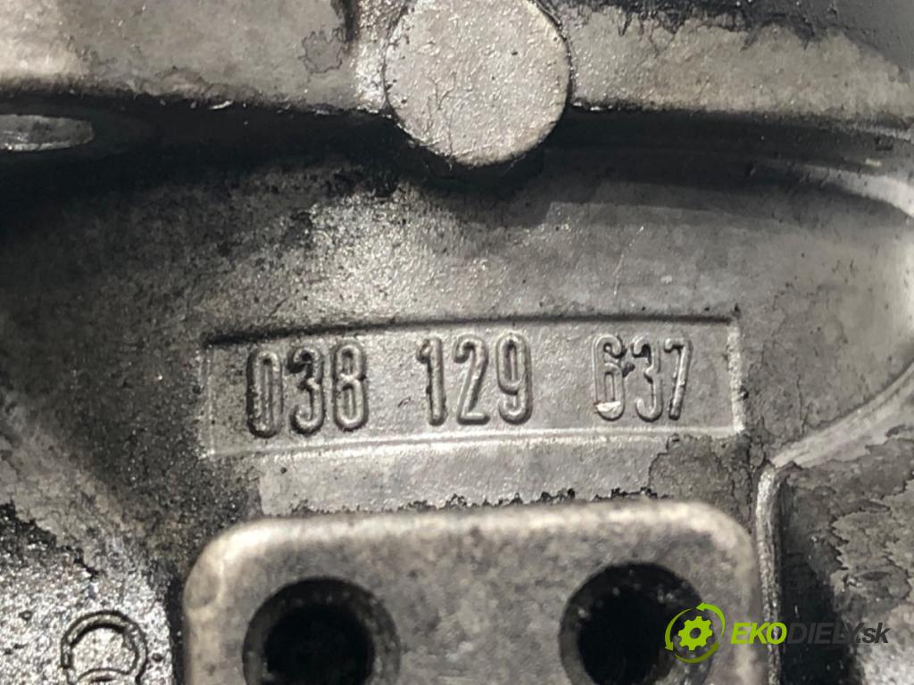 SEAT LEON (1M1) 1999 - 2006    1.9 TDI 81 kW [110 KM] olej napędowy 1999 - 2006  Škrtiaca klapka 038129637 (Škrtiaca klapka)