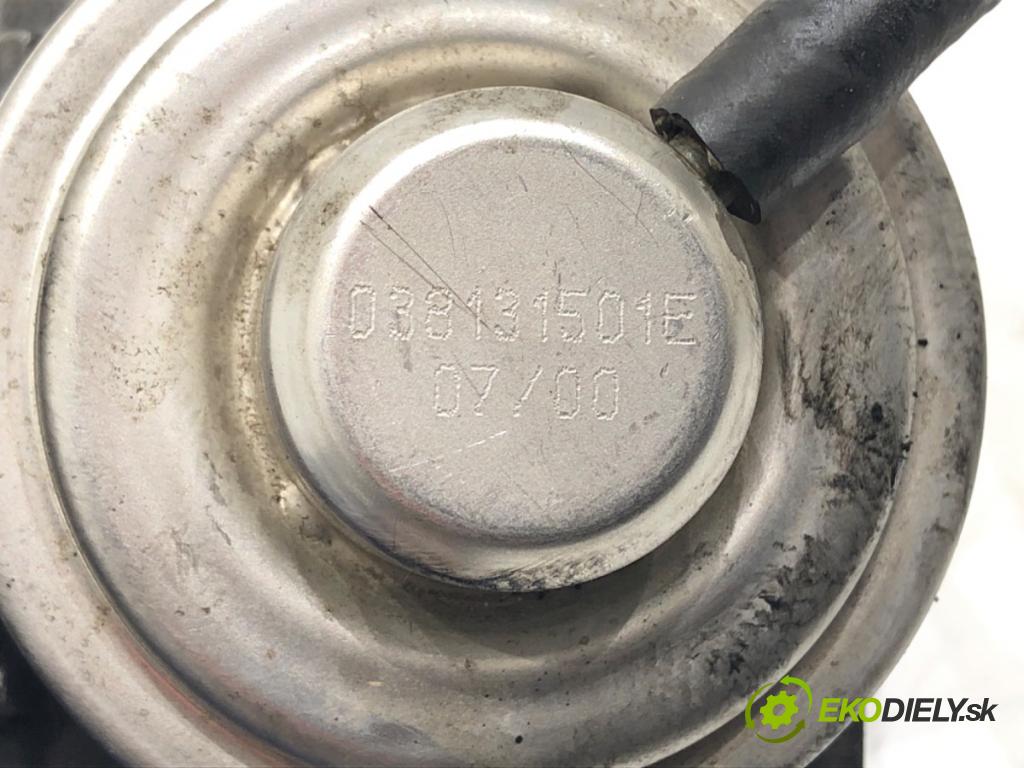 SEAT LEON (1M1) 1999 - 2006    1.9 TDI 81 kW [110 KM] olej napędowy 1999 - 2006  Škrtiaca klapka 038129637 (Škrtiaca klapka)