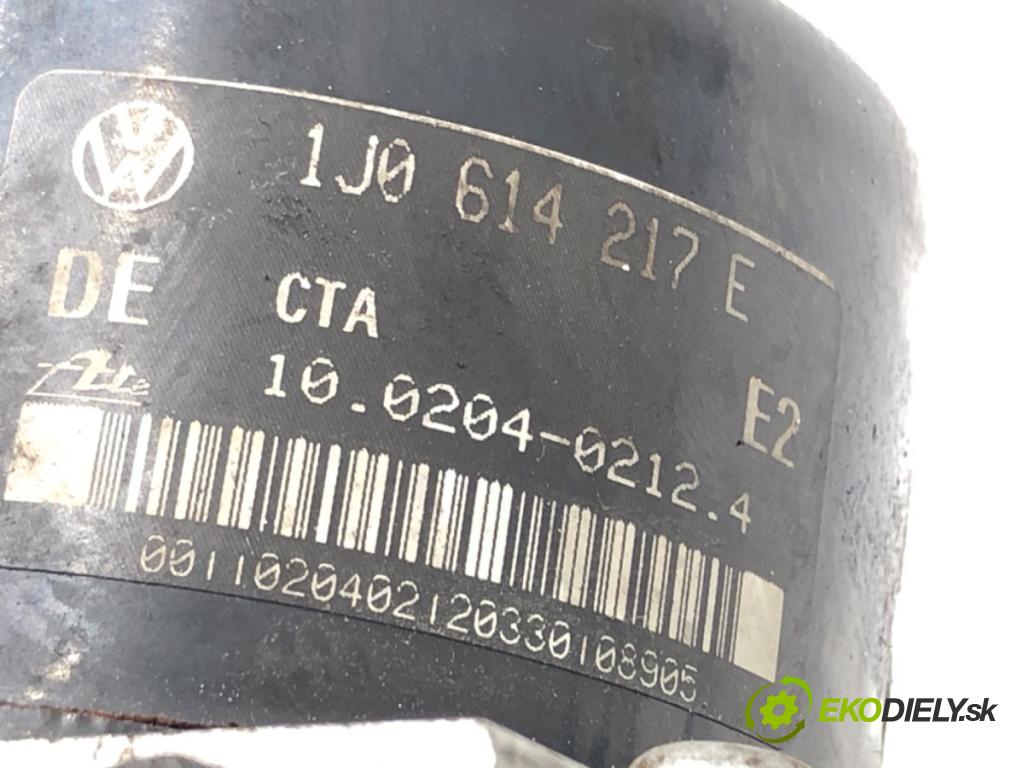 SEAT LEON (1M1) 1999 - 2006    1.9 TDI 81 kW [110 KM] olej napędowy 1999 - 2006  Pumpa ABS 1J0614217E (Pumpa ABS)