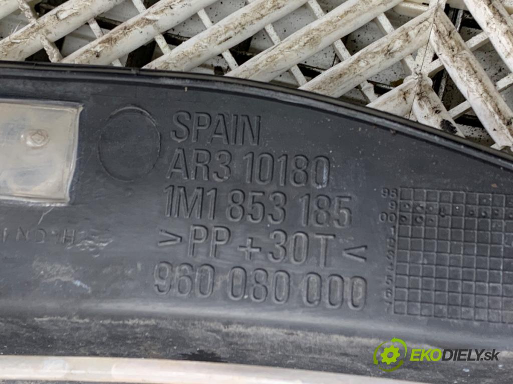 SEAT LEON (1M1) 1999 - 2006    1.9 TDI 81 kW [110 KM] olej napędowy 1999 - 2006  Torpédo, plast pod čelné okno 1M1853185 (Torpédo)