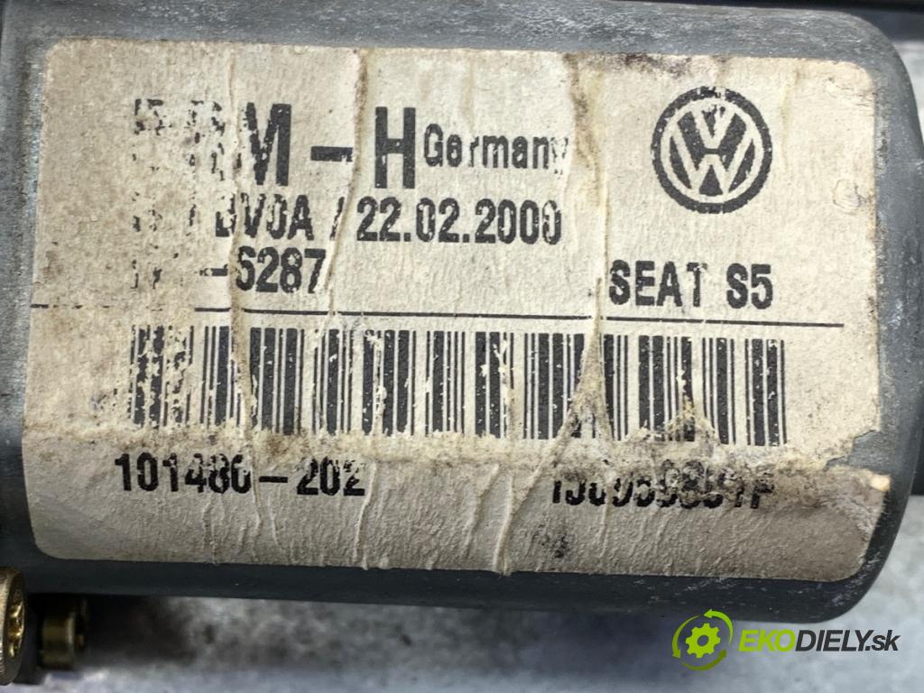 SEAT LEON (1M1) 1999 - 2006    1.9 TDI 81 kW [110 KM] olej napędowy 1999 - 2006  mechanismus okna levý přední část