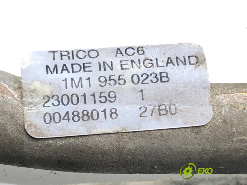 SEAT LEON (1M1) 1999 - 2006    1.9 TDI 81 kW [110 KM] olej napędowy 1999 - 2006  Mechanizmus stieračov predný 1J0955325A (Motorček stieračov predné)