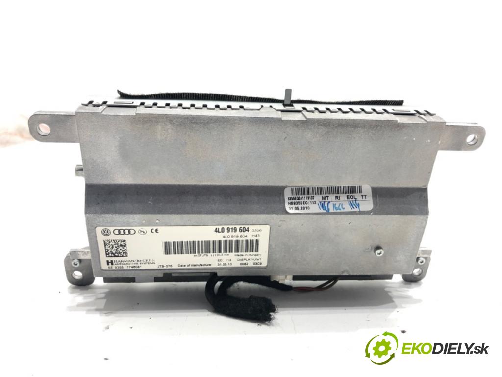 AUDI A4 B8 Avant (8K5) 2007 - 2015    2.0 TDI 100 kW [136 KM] olej napędowy 2008 - 2015  Dislpej 4L0919604 (Prístrojová doska, displej)