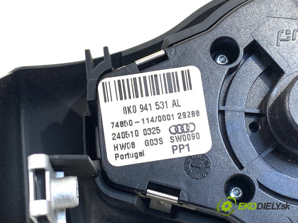 AUDI A4 B8 Avant (8K5) 2007 - 2015    2.0 TDI 100 kW [136 KM] olej napędowy 2008 - 2015  spínač světel 8K0941531AL