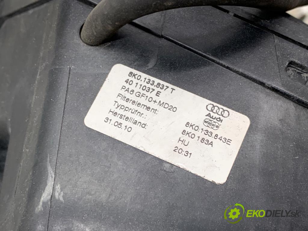 AUDI A4 B8 Avant (8K5) 2007 - 2015    2.0 TDI 100 kW [136 KM] olej napędowy 2008 - 2015  Obal filtra vzduchu 8K0133835AD (Obal filtra vzduchu)