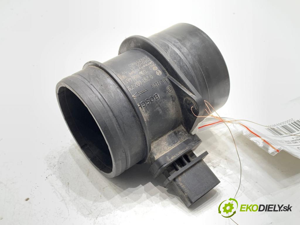 AUDI A4 B8 Avant (8K5) 2007 - 2015    2.0 TDI 100 kW [136 KM] olej napędowy 2008 - 2015  Váha vzduchu 03G906461C (Váha vzduchu)