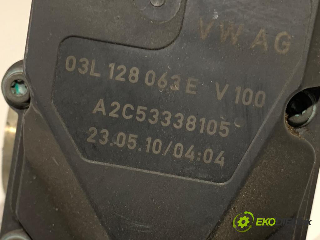 AUDI A4 B8 Avant (8K5) 2007 - 2015    2.0 TDI 100 kW [136 KM] olej napędowy 2008 - 2015  Škrtiaca klapka 03L128063E (Škrtiaca klapka)