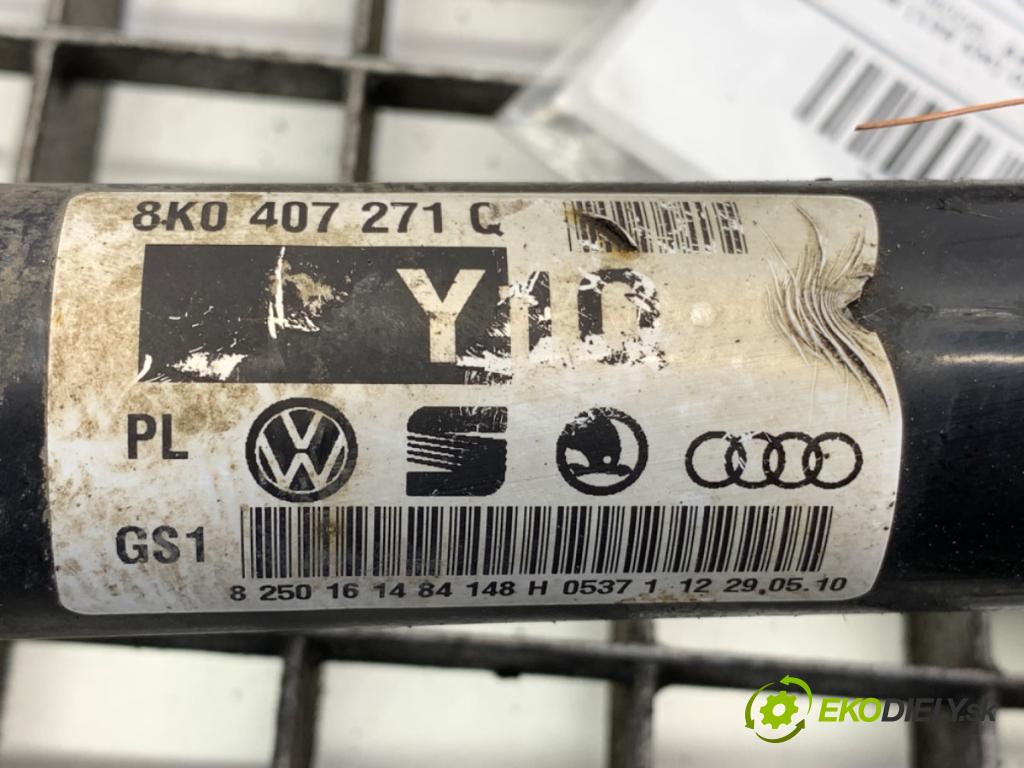 AUDI A4 B8 Avant (8K5) 2007 - 2015    2.0 TDI 100 kW [136 KM] olej napędowy 2008 - 2015  Poloos ľavy predný 8K0407271C