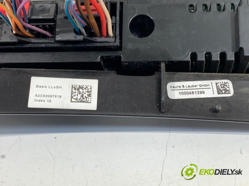 AUDI A4 B8 Avant (8K5) 2007 - 2015    2.0 TDI 100 kW [136 KM] olej napędowy 2008 - 2015  Panel ovládania kúrenia 8T1820043AG (Prepínač/spínač/tlačidlo a ovládač kúrenia)