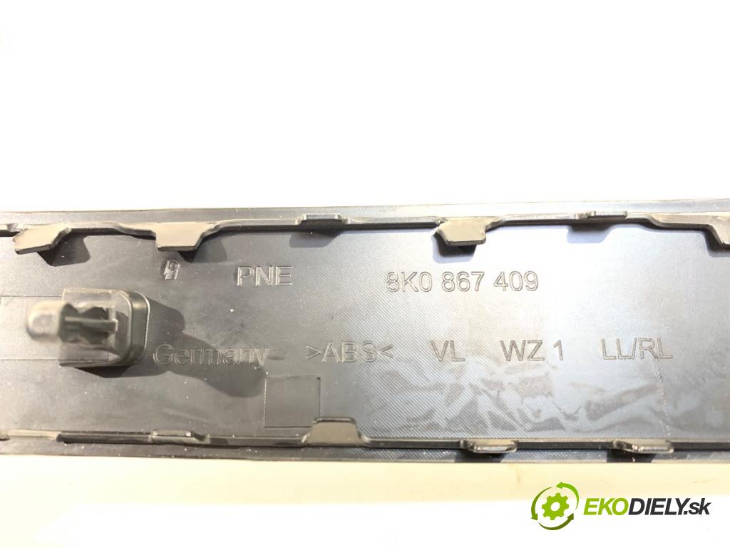 AUDI A4 B8 Kombi 2010 100 kW 2.0 TDI 1968 lišty kryt 8K1857186G 8K1853190 (Lišta)