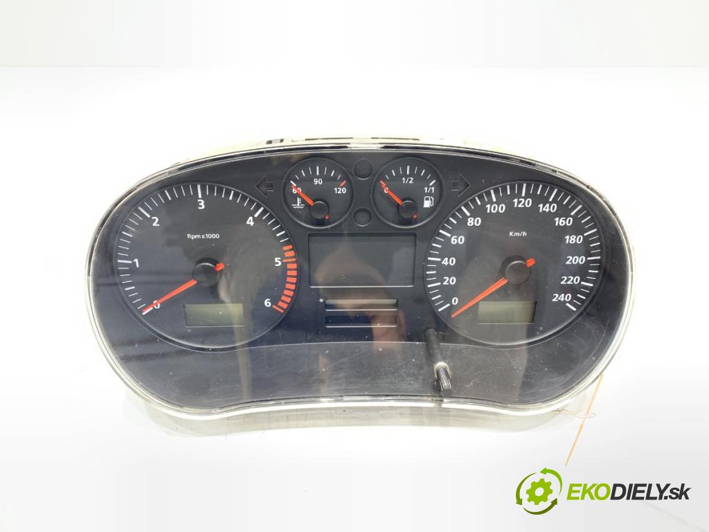 SEAT LEON (1M1) 1999 - 2006    1.9 TDI 81 kW [110 KM] olej napędowy 1999 - 2006  Prístrojovka 1M0920820E (Prístrojová doska, displej)