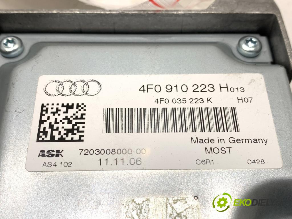 AUDI A6 C6 Avant (4F5) 2004 - 2011    2.7 TDI 132 kW [180 KM] olej napędowy 2005 - 2008  Zosilňovač 4F0910223H (Zosilňovač)