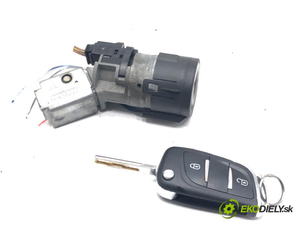 PEUGEOT 207 (WA_, WC_) 2006 - 2015    1.4 16V 65 kW [88 KM] benzyna 2006 - 2013  spinačka 36410600 (Spínacia skrinka a kľúč)