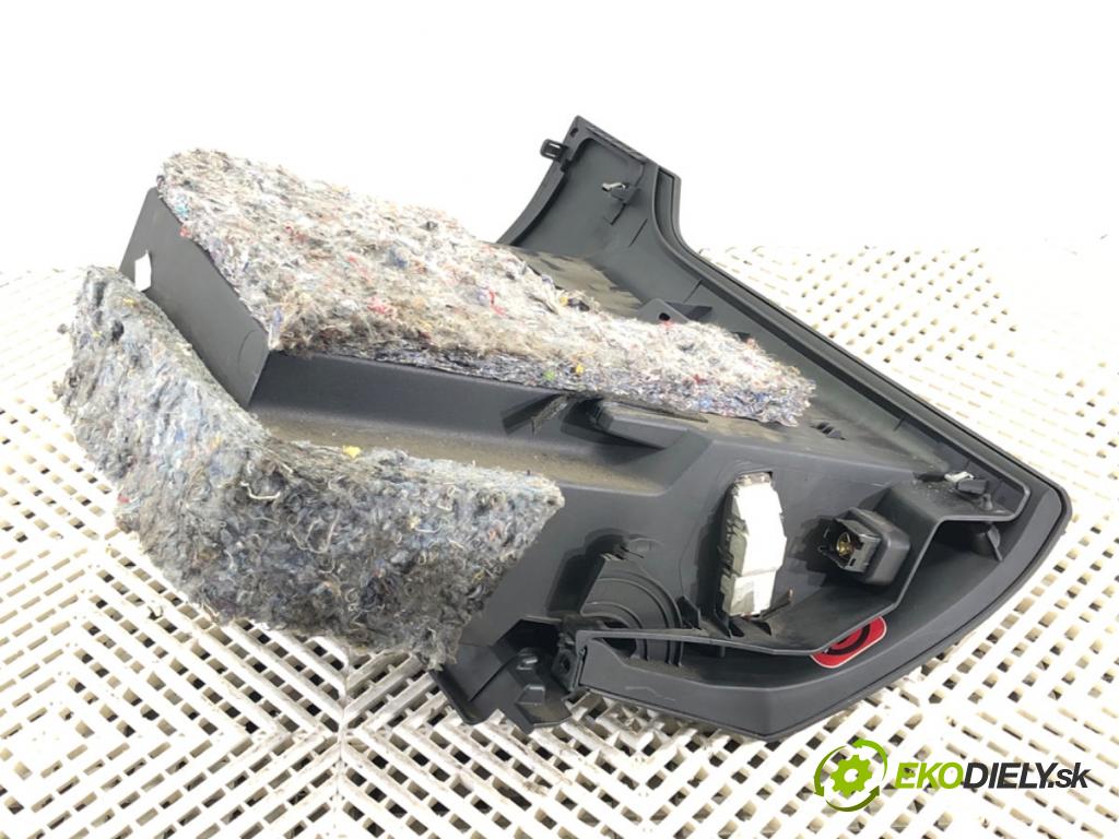 PEUGEOT 207 (WA_, WC_) 2006 - 2015    1.4 16V 65 kW [88 KM] benzyna 2006 - 2013  Priehradka, kastlík spolujazdca 9654373777 (Priehradka, kastlík)