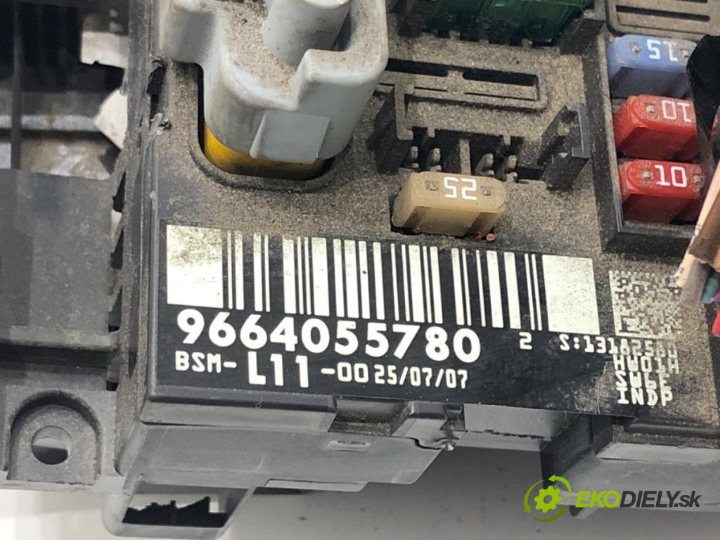 PEUGEOT 207 (WA_, WC_) 2006 - 2015    1.4 16V 65 kW [88 KM] benzyna 2006 - 2013  Modul BSM 9664055780 (Ostatné)